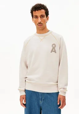 ARMEDANGELS ARMEDANGELS DENIM BLEND MEL Herren Sweatshirt aus recyceltem Baumwoll Mix – Produktbild 1 von 1
