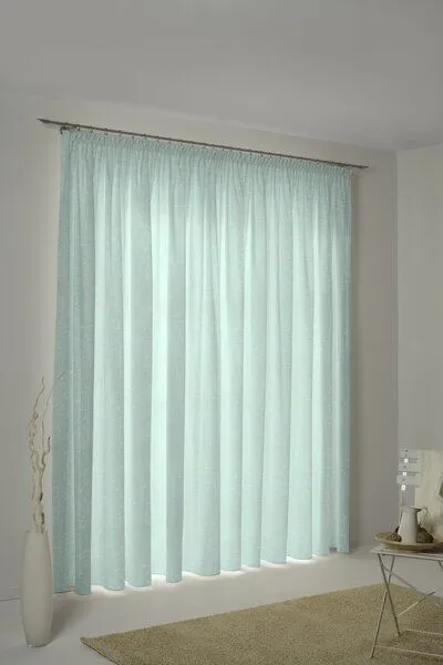 Nature by Adam Nature by Adam Vorhang aus Leinen & Bio-Baumwolle - Made in Germany - Scribble, Blau, – Produktbild 8 von 8