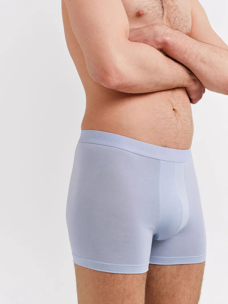 erlich textil erlich textil Light Touch Pants, enge Boxershorts aus weichem Modal, made in Europe, Hellblau, – Produktbild 1 von 6