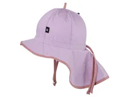 Pure pure by Bauer PURE PURE by Bauer Baby und Kinder Sonnenschutz Mütze mit Bindebändern UV 25 lavender Gr. 49 – Produktbild 1 von 1