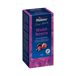 Meßmer Meßmer Classic Moments Waldbeere, Früchtetee, Teebeutel im Kuvert, 2. Entnahmefach/displaytauglich, 62,5g – Produktbild 1 von 1