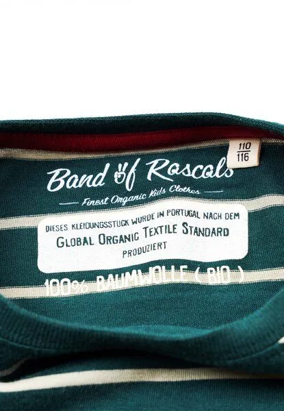 Band of Rascals Band of Rascals Striped Longsleeve, Racing-green-moos, – Produktbild 3 von 3