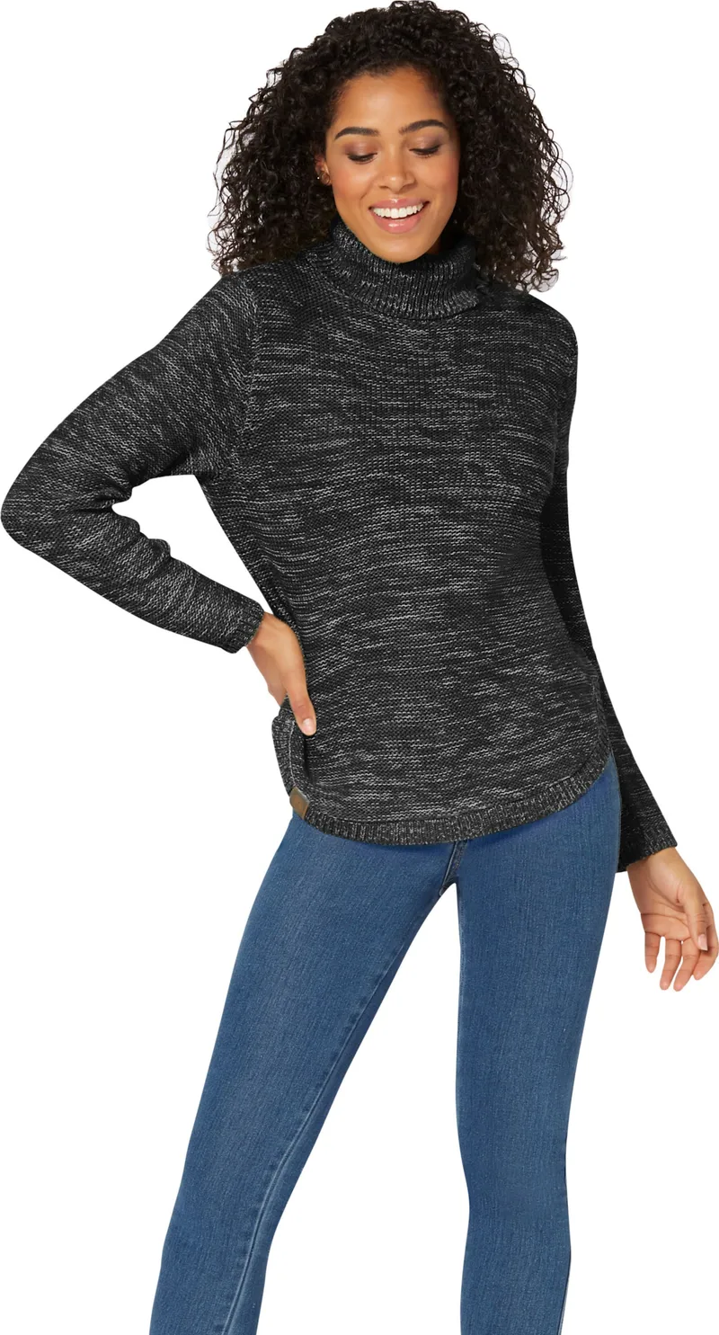 Witt Pullover schwarz-meliert, Schwarz-meliert, – Produktbild 2 von 2