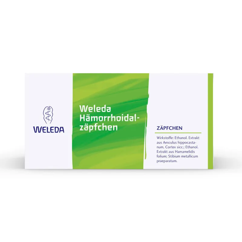 Weleda Hämorrhoidal Zäpfchen – Produktbild 3 von 3