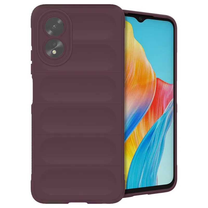 imoshion imoshion EasyGrip Backcover für das Oppo A18 / Oppo A38, Aubergine, – Produktbild 1 von 1