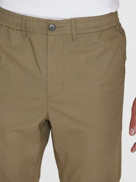 KnowledgeCotton Apparel KnowledgeCotton Apparel TIM Bio-Baumwollhose GOTS/Vegan, Grün (burned) olive, – Produktbild 3 von 3