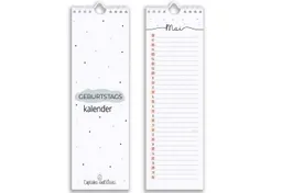 CUPCAKES & KISSES Geburtstagskalender Immerwährender Wandkalender – Produktbild 1 von 1