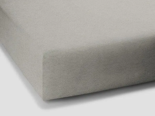 formesse formesse Spannbettlaken aus Edel-Frottee für die kälteren Monate, Grau0701, – Produktbild 2 von 4