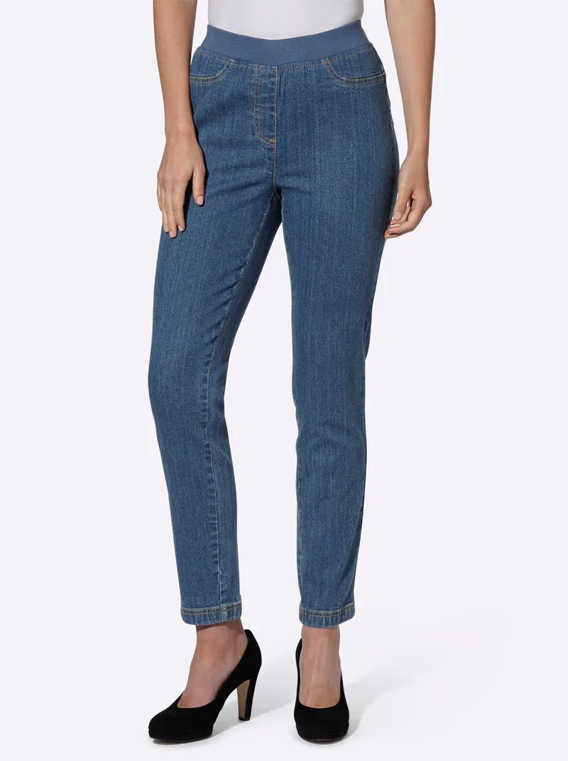 Witt Push-up-Jeans blue-stone-washed, Blue-stone-washed, – Produktbild 1 von 3