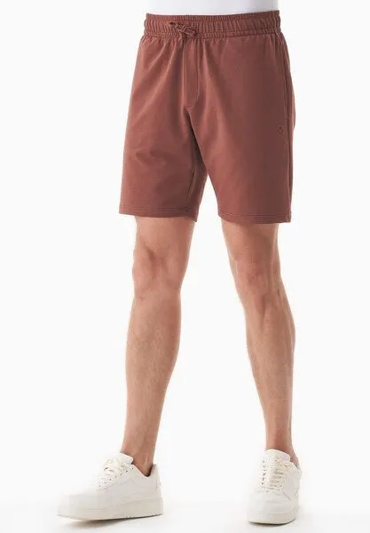 ORGANICATION ORGANICATION SAHIN | Leichte Sweatshorts aus Bio-Baumwolle, Coffee brown, – Produktbild 3 von 3