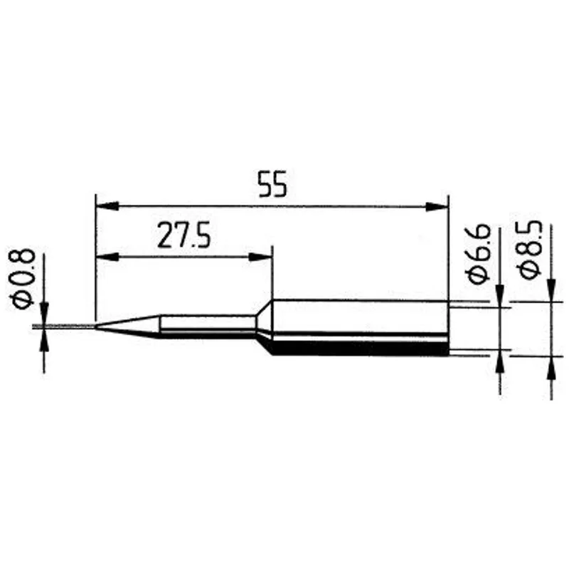 Sonstige Sonstige ERSA Lötspitze Bleistiftspitz 0,8 mm Verläng. – Produktbild 1 von 1