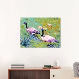 Photocircle Photocircle Poster / Leinwandbild - Be like ducks in a pond, calm on the surface – Produktbild 1 von 1