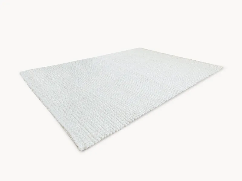 Schurwollteppich "Crusado" | 60x120 cm | braun, Braun, – Produktbild 1 von 2