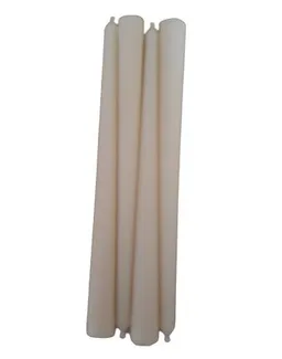 ReineNatur ReineNatur Stabkerzen aus Rapswachs– Leuchterkerzen - 4er Set - H: 24 cm, Ø 2 cm – Produktbild 1 von 1