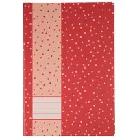 Schnellhefter "color-points" DIN A4 aus Recyclingkarton 400 g/m², rot – Produktbild 1 von 1