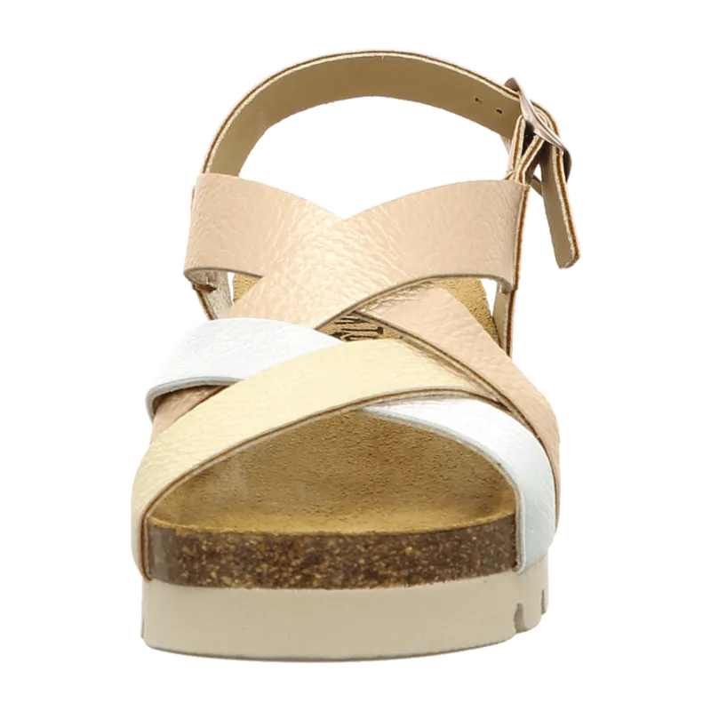 Plakton Plakton Bequeme Sandalen für Damen, Gold, – Produktbild 7 von 7