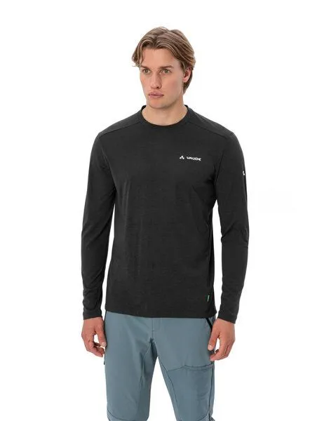 Vaude VAUDE T-Shirt Men's Sveit LS T-Shirt II, Black/white, – Produktbild 5 von 5