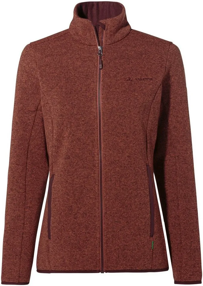 Vaude Vaude Strickfleecejacke Wo Rienza Jacket IV BUCKEYE, Rot, – Produktbild 1 von 5