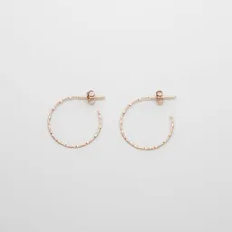 fejn jewelry fejn jewelry Creole 'tiny twisted hoop' – Produktbild 1 von 1