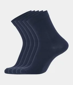 Copenhagen Bamboo 5 Paar marineblaue Bambussocken – Produktbild 1 von 1