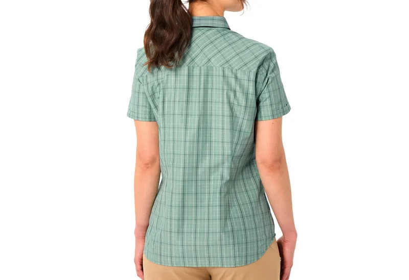 Vaude Vaude Funktionsbluse Tacun Shirt II mit Markendetails, 097 dusty fern / ecru, – Produktbild 4 von 4