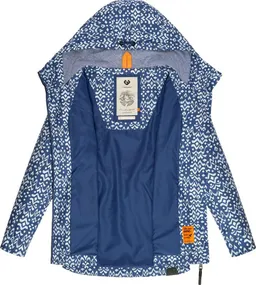 ragwear ragwear Outdoorjacke Zuzka Ikat Wasserdichte Übergangsjacke mit großer Kapuze – Produktbild 1 von 1