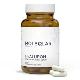 Moleqlar Moleqlar Longevity Hyaluron+Glycin Kapseln – Produktbild 1 von 1