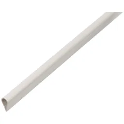 Alberts ALBERTS Klemmprofil, PVC weiß, LxBxS 1000 x 15 x 0,9 mm – Produktbild 1 von 1