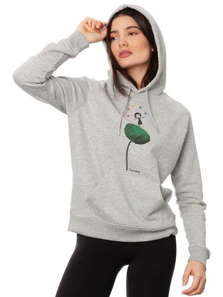 FellHerz FellHerz Damen Hoodie Rainbow Girl – Produktbild 4 von 5