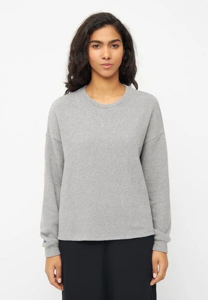 Givn Berlin Givn Berlin Sweater SAMANTHA aus recycelter Baumwolle, Grau, – Produktbild 1 von 4