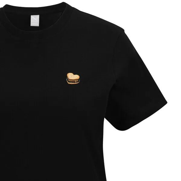 Iriedaily Iriedaily Burger Love T-Shirt, Schwarz, – Produktbild 2 von 3
