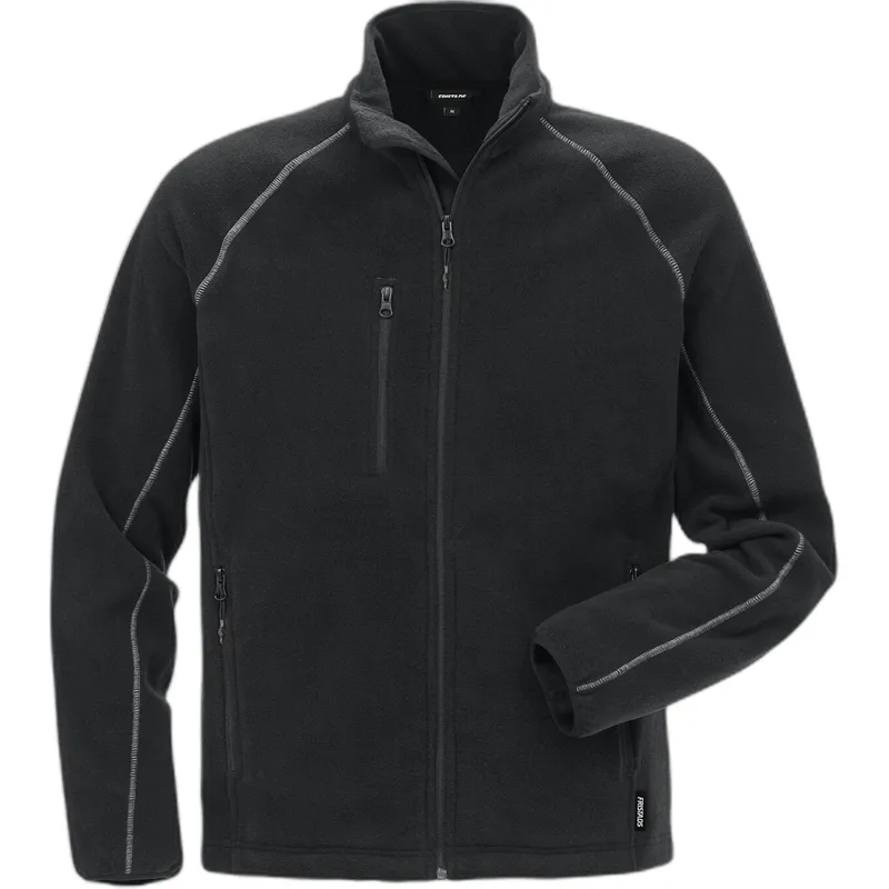 Fristads Fleece Fristads 4004 FLE, Noir, – Produktbild 2 von 2