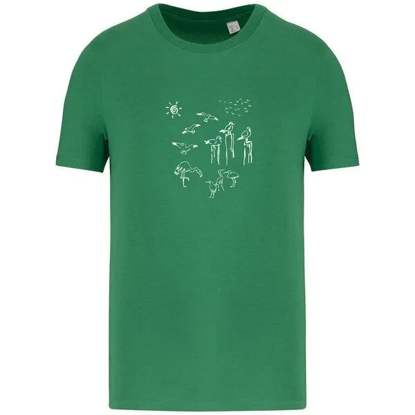 Greenspired Greenspired Basic Bio T-Shirt Nr.4 Coastal Life 155g/m² XXS - 4 XL, Feldgrün, – Produktbild 1 von 1
