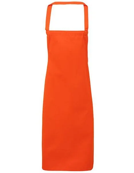 Premier Workwear Premier Workwear Kochschürze 100% Baumwolle, Orange, – Produktbild 1 von 2