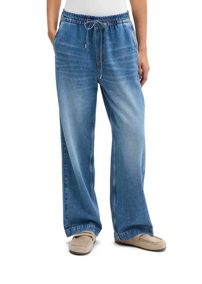 Marc O'Polo Marc O'Polo Regular-fit-Jeans aus TENCEL™ Lyocell, Blau, – Produktbild 1 von 5