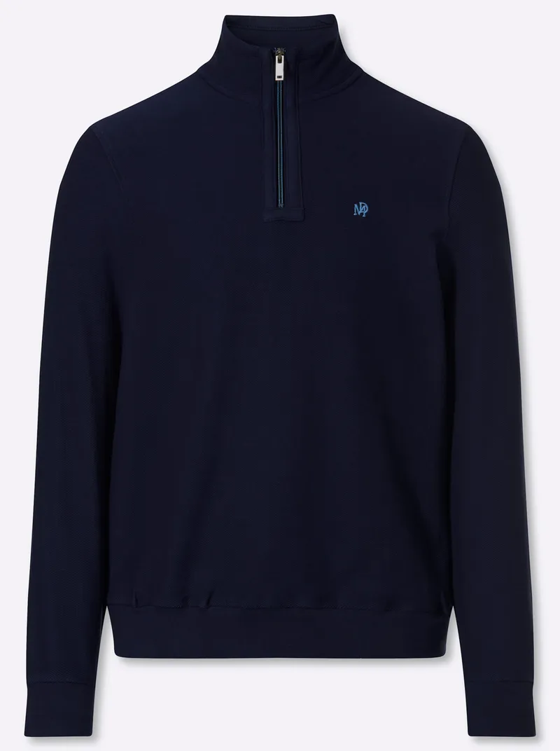 marco donati Sweatshirt, Marine, – Produktbild 1 von 2