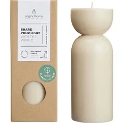 Originalhome Originalhome Bio-Kerze – Medium, beige, Beige, – Produktbild 1 von 1