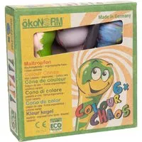 Ökonorm ökoNORM Maltropfen, Wachsmalstifte für Kinder, color chaos 6er – Produktbild 1 von 1