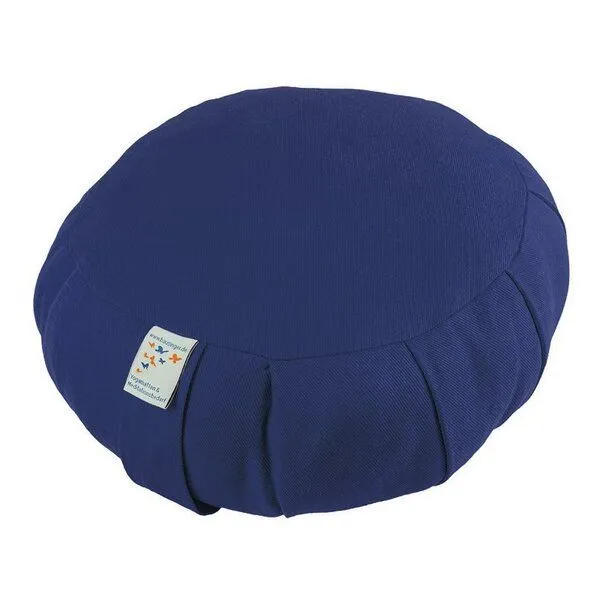 Bausinger Bausinger Meditationskissen Roshi mit Dinkelspelzfüllung, Blau, – Produktbild 1 von 1