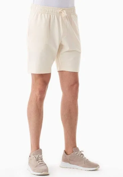 ORGANICATION ORGANICATION SAHIN | Leichte Sweatshorts aus Bio-Baumwolle, Off white, – Produktbild 2 von 3