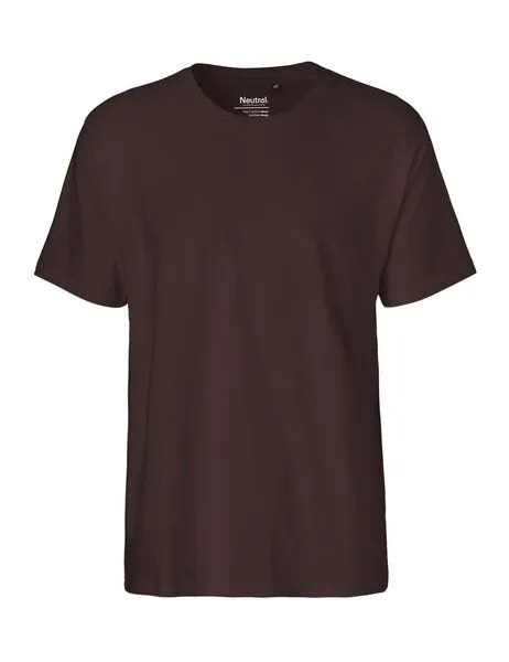 Neutral Neutral® Herren / Unisex T-Shirt von Neutral Bio Baumwolle Stabiler dicker Stoff, Brown, – Produktbild 2 von 4
