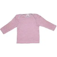 Cosilana Cosilana Baby Schlupfhemd Bio Baumwolle kbT Wolle Seide, Grau pink natur, – Produktbild 1 von 1