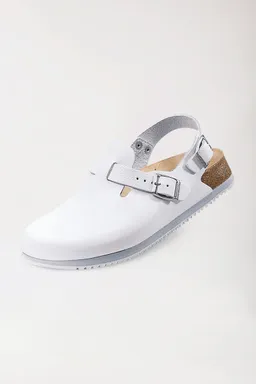 BERUFSBEKLEIDUNG Unisex Berufsclog - Leder -, weiß - Berufsbekleidung.de – Produktbild 1 von 1