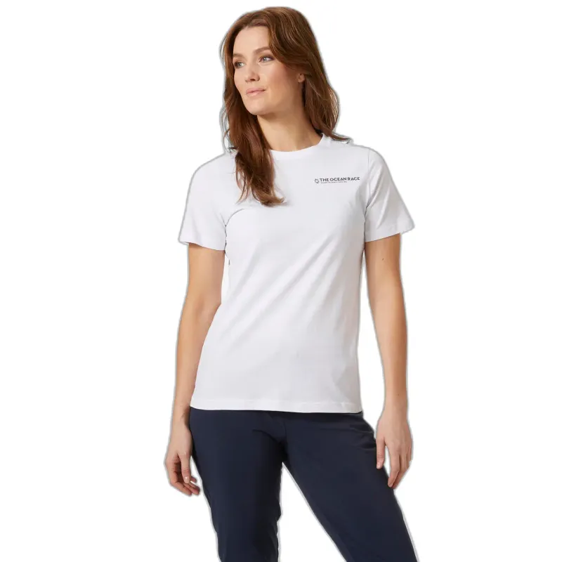 Helly Hansen T-Shirt Frau Helly Hansen Ocean Race, Weiß, – Produktbild 1 von 1