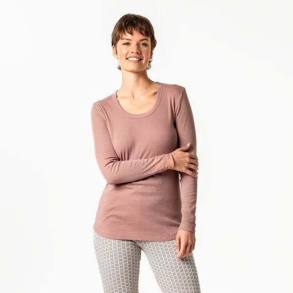 Living Crafts Living Crafts Schlaf-Shirt - SALISA, Dried rose (pink), – Produktbild 1 von 4