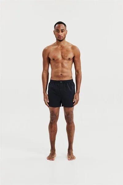 Bread & Boxers Bread & Boxers 2er Pack Boxershorts aus Bio-Baumwolle, Schwarz, – Produktbild 5 von 6