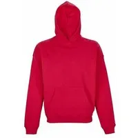 Sol s Sol's Unisex Oversize Pullover Hoddie mit Kapuze, Rot (bright), – Produktbild 1 von 1