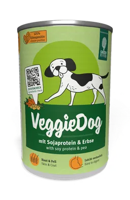 Green Petfood VeggieDog Nassfutter 400 g – Produktbild 1 von 1