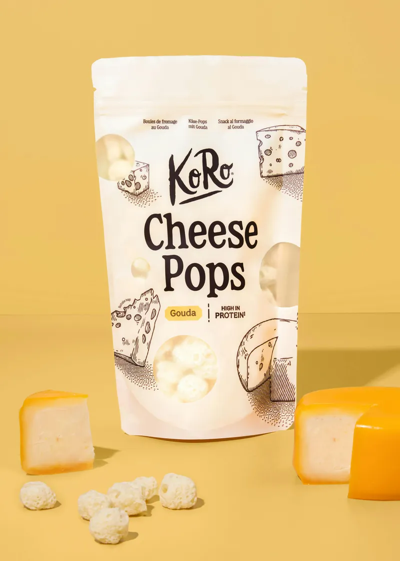 KoRo Cheese Pops Gouda | 50 g – Produktbild 1 von 5