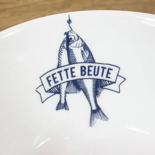 Bow & Hummingbird Bow & Hummingbird Porzellanschale Fette Beute – Produktbild 2 von 4